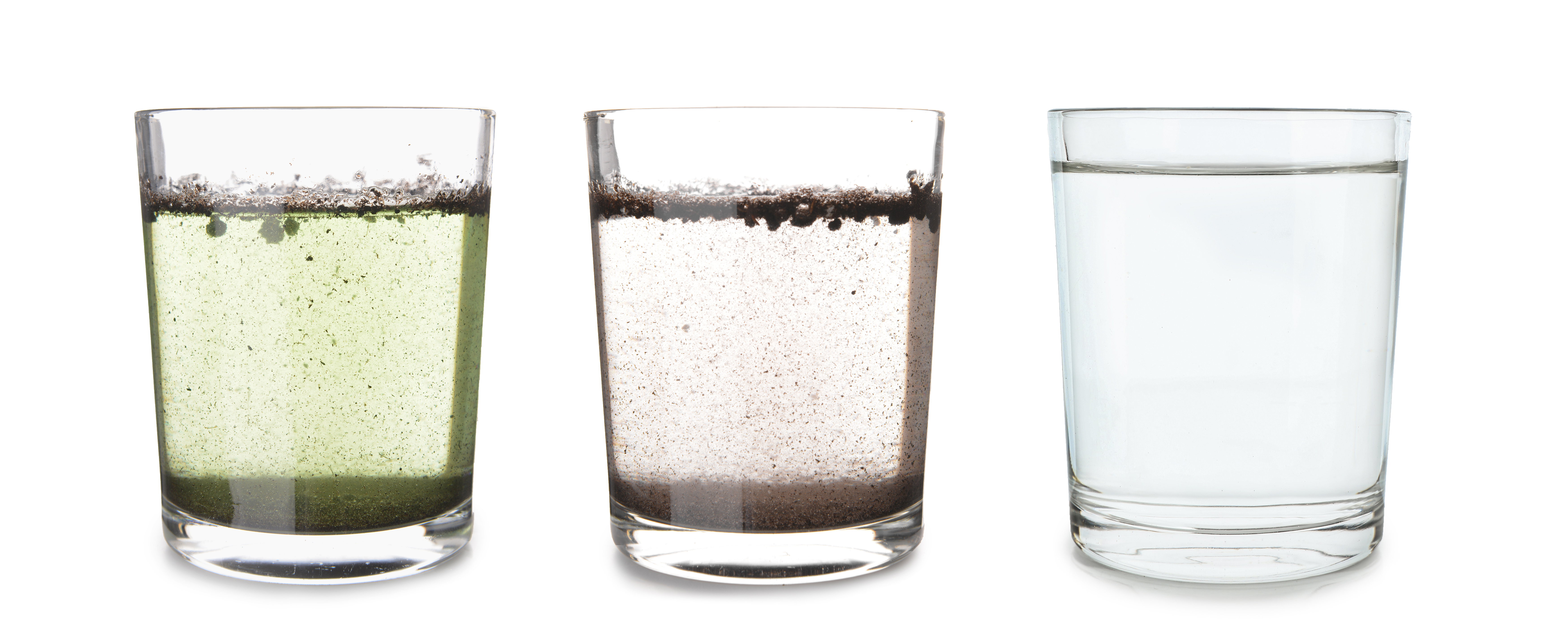 Contaminated water with PFAS chemicals